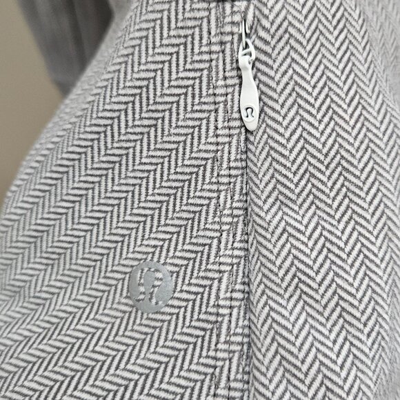 Lululemon Kanto Catch Me Long Sleeve Herringbone Shirt - Picture 7 of 8
